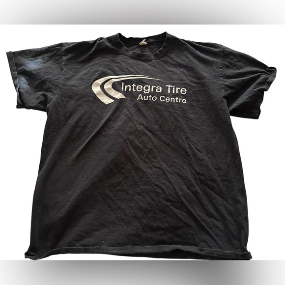 Black T-Shirt for Men Integra Tire graphic tee - Picture 1 of 4
